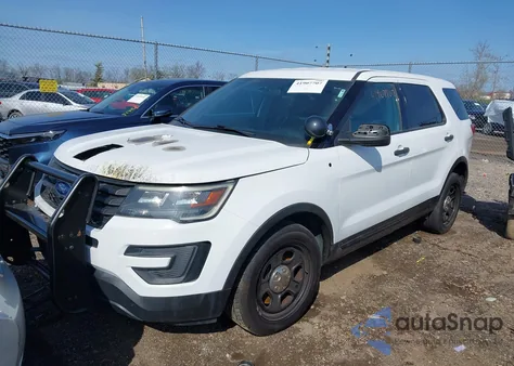 2017 Ford Police Interceptor из США, поврежденный, VIN 1FM5K8AR3HGD93552